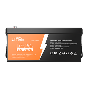 LiTime 12V 300Ah Deep Cycle Lithium LiFePO4 Batterie