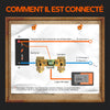 LiTime 500A Chargeur de batterie avec écran LCD et shunt