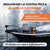 12V 50Ah Bluetooth Batterie Lithium Cycle Profond Protection Froid pour Bateaux Électriques
