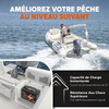 LiTime 12V 100Ah TM Batterie Lithium pour Moteur Marin