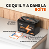 LiTime 12V 100Ah TM Batterie Lithium pour Moteur Marin