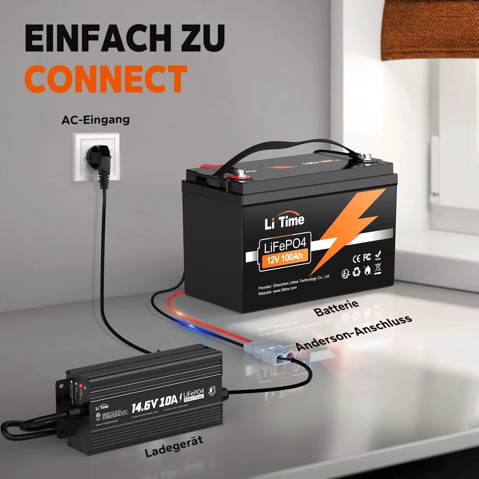 Chargeur 12V avec mode intelligent à 3 niveaux pour prolonger la durée de vie de la batterie