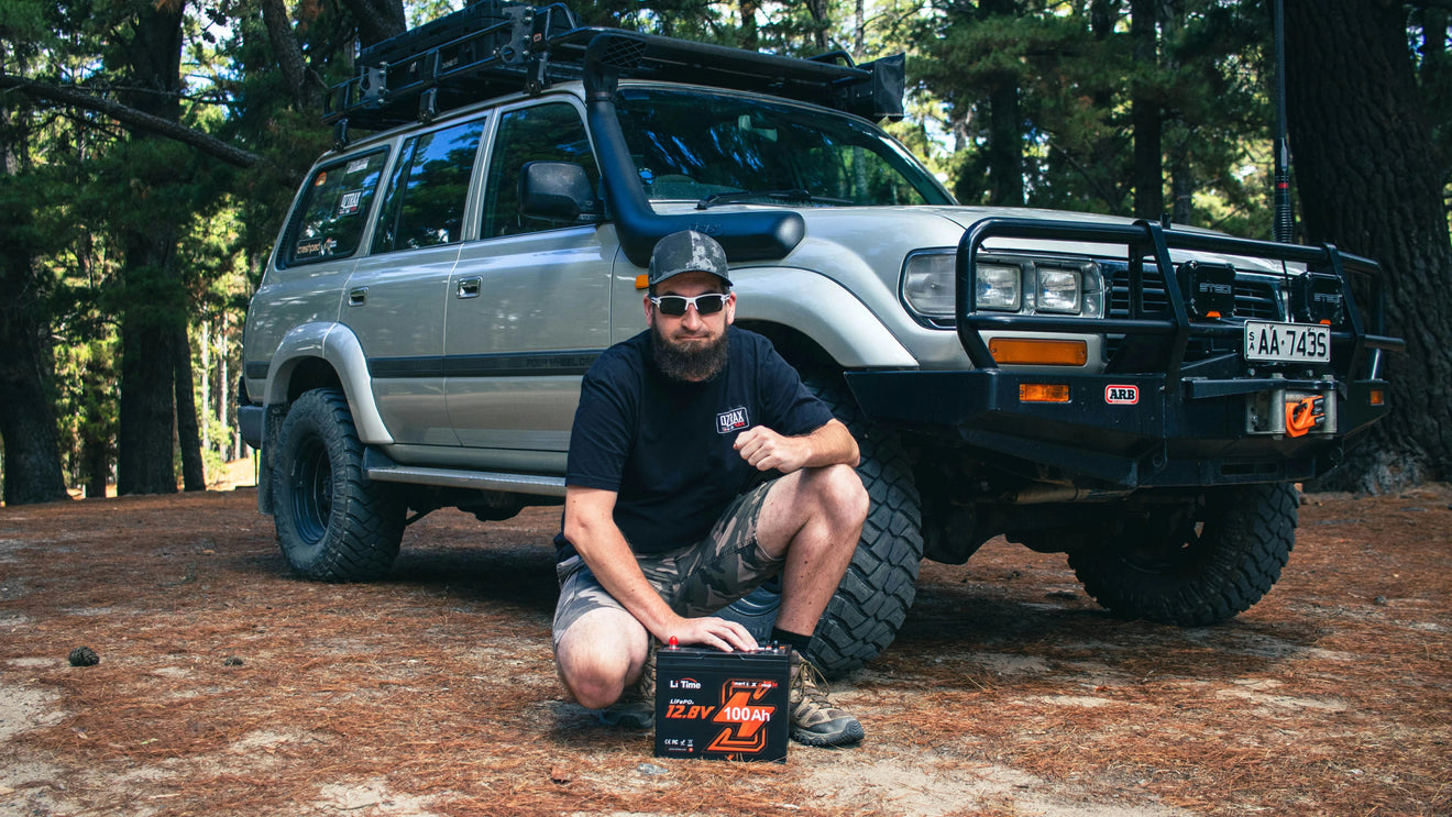 12V 100Ah Group 24 Bluetooth