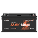 Batterie Lithium 12V 140Ah H190 pour Camping-Car – Bluetooth & Installation sous Siège - Sous le Siège, DIN H8
