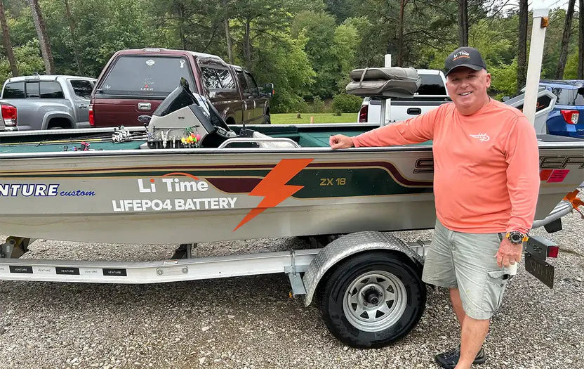 Pêcheurs à la basse électrique