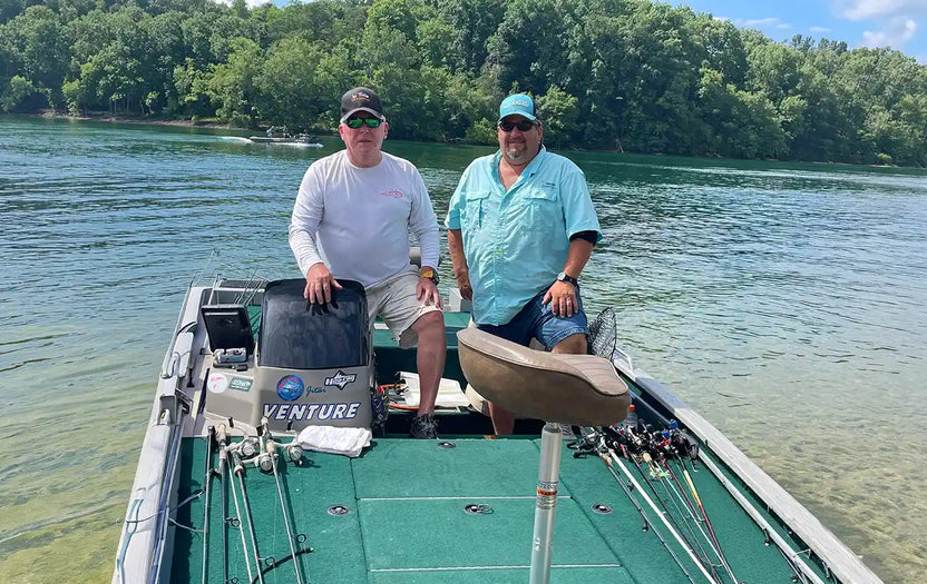 Pêcheurs à la basse électrique