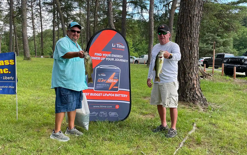 Pêcheurs à la basse électrique