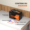 LiTime 12V 100Ah Batterie LiFePO4 Auto-Chauffante À Basse Température