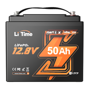 12V 50Ah Bluetooth Batterie Lithium Cycle Profond Protection Froid pour Bateaux Électriques