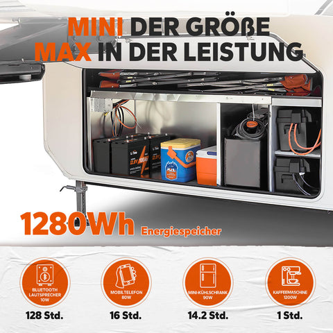 ⚡BK SALE : €269.99⚡LiTime 12V 100Ah MINI Batterie au lithium LiFePO4 pesant seulement 8,6 kg