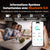 Litime Batterie Lifepo4 12V 100A Commus Bluetooth 