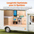 Litime Batterie LiFePO4 12V 100A Commus Longévité Optimisée