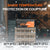 Performances hivernales de la batterie LiTime 12V 280Ah.