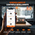 Application mobile LiTime sur smartphone affichant l'état de charge SOC en temps réel d'une batterie lithium 12V 140Ah via Bluetooth 5.0