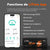 Interface de l'application LiTime sur smartphone pour la surveillance en temps réel, le contrôle du système et le diagnostic des pannes de la batterie Bluetooth 24V 100Ah