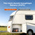 Batterie LiFePO4 LiTime 12V 320Ah Mini ComFlex compacte, conçue pour optimiser l’espace dans un camping-car.