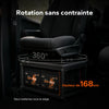 Batterie LiFePO4 12V 100Ah H168 installée sous siège avec fonction de rotation préservée