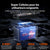 Batterie LiFePO4 LiTime 12V 200Ah Xtra-Mini avec Bluetooth pour camping-cars et camping | Cellules haut de gamme, 6000+ cycles à 100 % de DOD