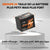 Dimensions (Groupe 24) et avantages de poids/taille de la batterie LiTime 12.8V 100Ah.