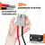 Détail du nouveau connecteur Anderson rapide pour chargeur LiTime 29,2V 20A, tenu à la main pour montrer sa conception robuste