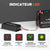 Guide des voyants LED du chargeur LiTime 12V 40A pour surveiller l'état de charge.