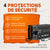 LiTime 24V 20A Chargeur de batteries au lithium pour batteries au lithium LiFePO4