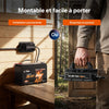 Installation flexible du chargeur LiFePO4 36V 15A LiTime : montage fixe ou utilisation portable selon vos besoins