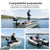 Moteur électrique compatible avec les bateaux de pêche en aluminium, kayaks et bateaux pneumatiques