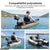 Moteur compatible avec les kayaks, canoës et bateaux pneumatiques