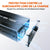 Dissipation thermique efficace avec ventilateur intégré dans le boîtier en alliage d'aluminium du chargeur de batterie