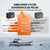 Comparatif entre la batterie lithium LiTime 12V 165Ah et une batterie plomb-acide : 4000+ cycles, 100% DOD et 50% de poids en moins pour le bateau