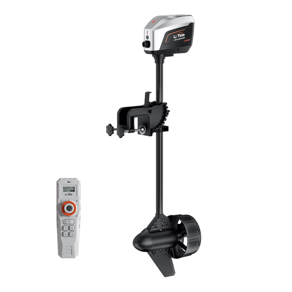 Moteur hors-bord électrique LiTime Argoseeker pour petites embarcations et kayaks