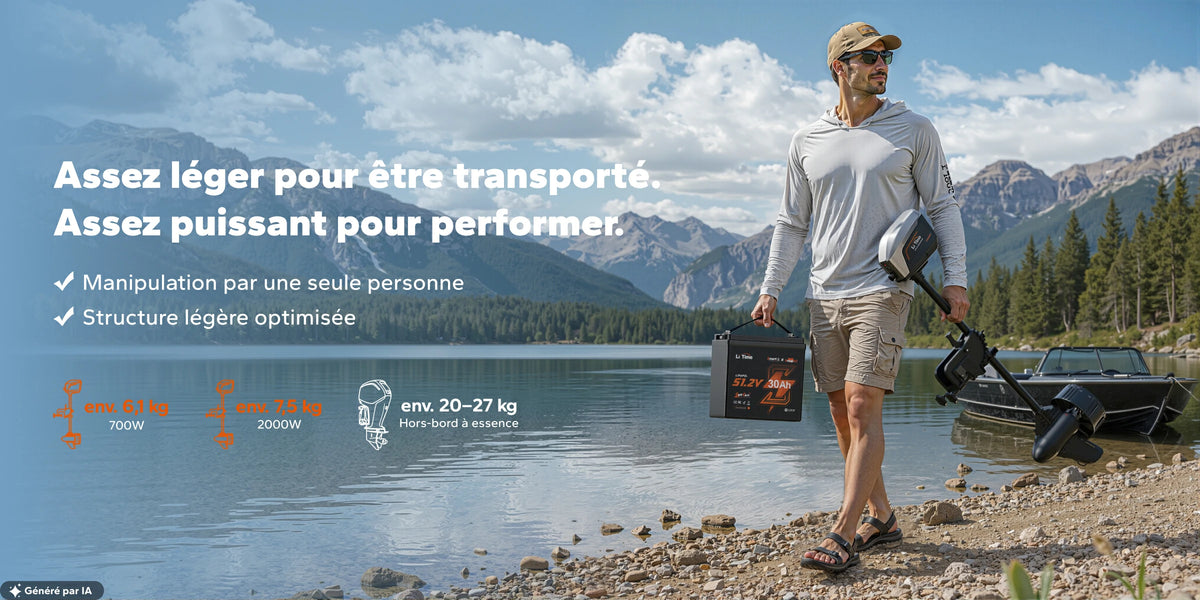Moteur hors-bord électrique Argoseeker pour explorer les eaux en toute liberté