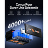 Conçue pour durer une décennie : batterie LiTime 24V 100Ah LiFePO4 avec 4000+ cycles, traçabilité et 10 ans de durée de vie