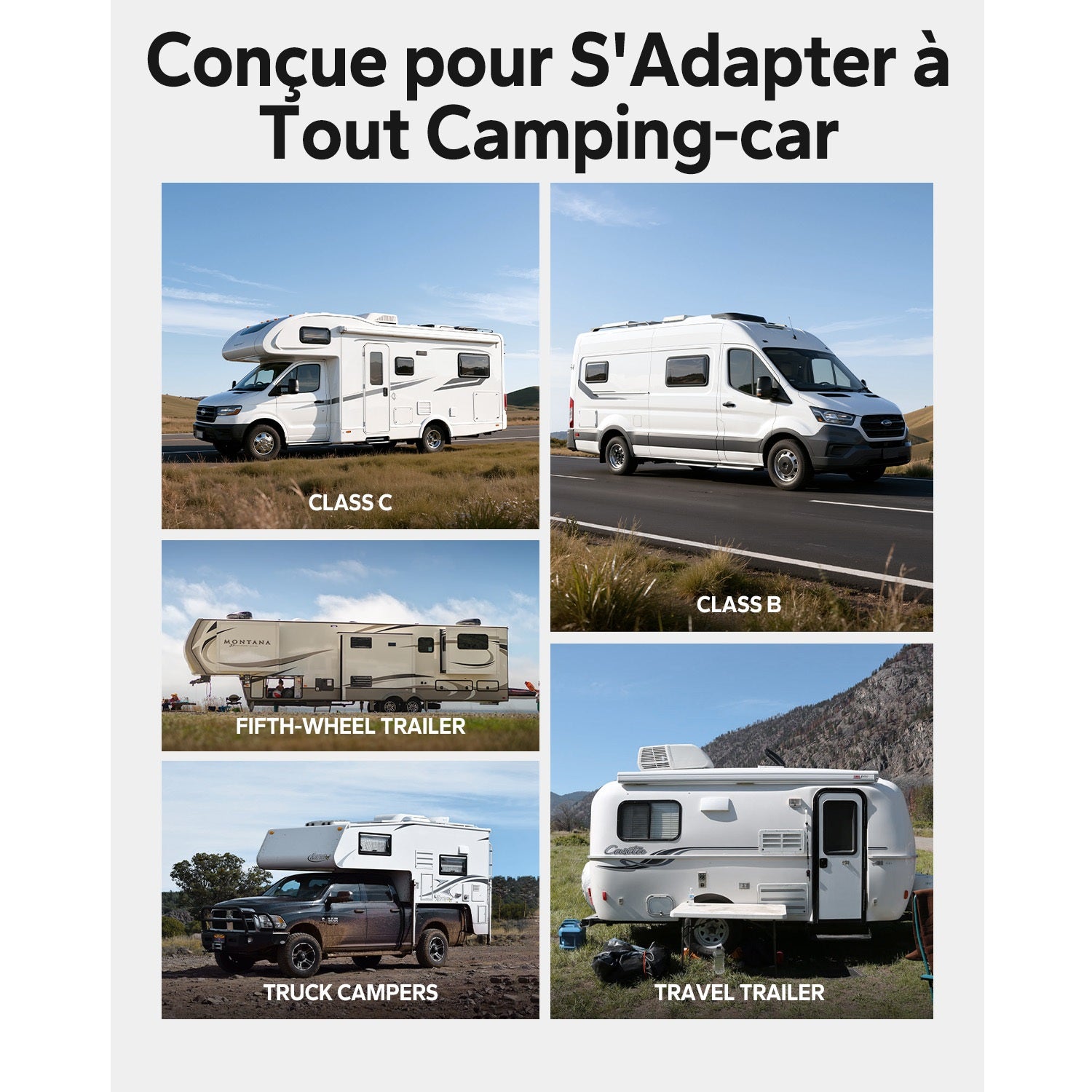 Batterie LiFePO4 LiTime conçue pour s'adapter à tous les types de camping-cars, vans, fourgons aménagés et remorques.