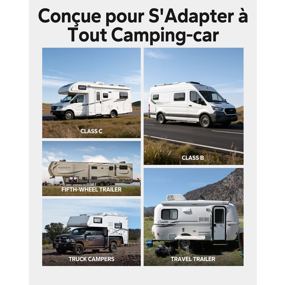 Batterie LiFePO4 LiTime conçue pour s'adapter à tous les types de camping-cars, vans, fourgons aménagés et remorques.