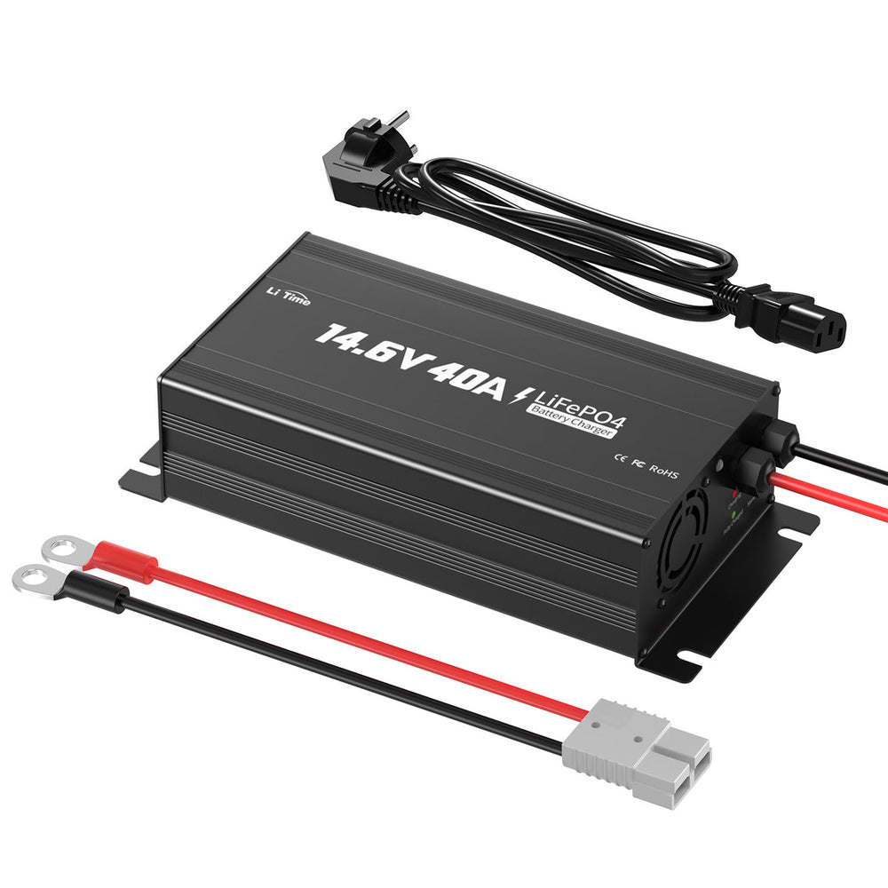 LiTime Chargeur Lithium 14,6V 40A