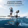 Propulsion puissante de 2000W avec 120 lb de poussée maximale pour bateau