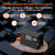 Infographie des protections de sécurité de l'onduleur pur sinus LiTime 1000W : surtension, sous-tension, surchauffe, surcharge et court-circuit
