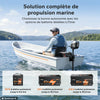 Solution complète de propulsion marine avec options de batteries LiFePO₄ 48V LiTime